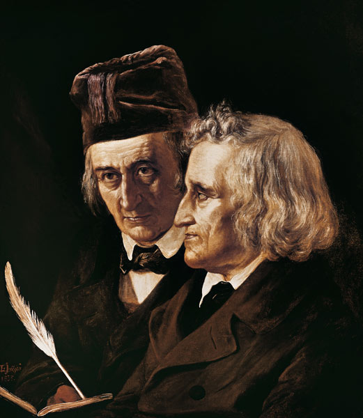 Jacob and Wilhelm Grimm , Jerichau de Jerichau