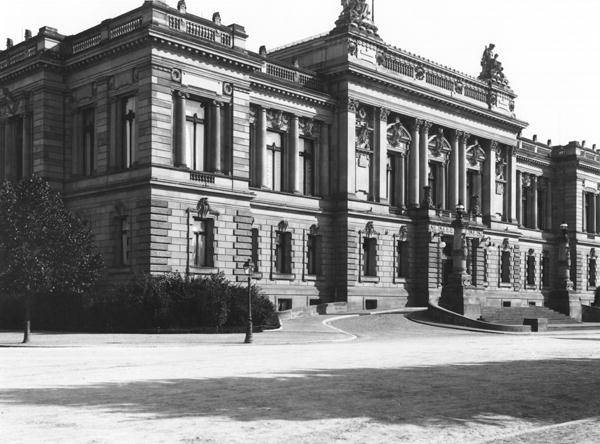 The Palace of the regional delegation at Strasbourg, c.1910 (b/w photo)  de Jousset