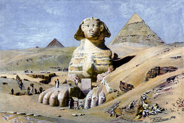 Giza , Pyramids de Körner