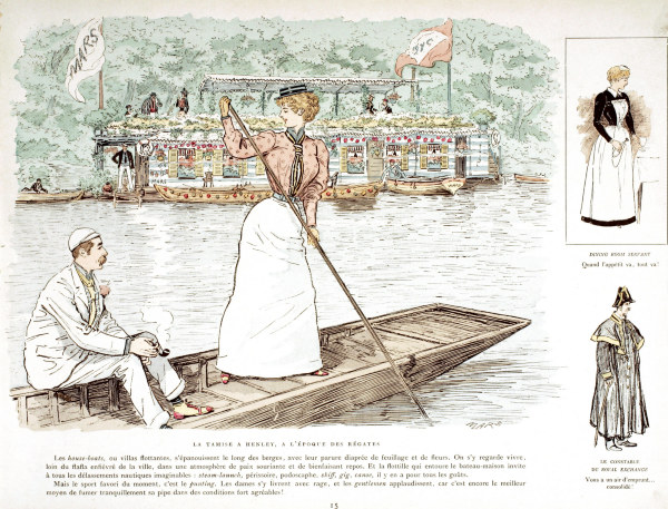 Thames in Henley , Illustration, Mars de Mars