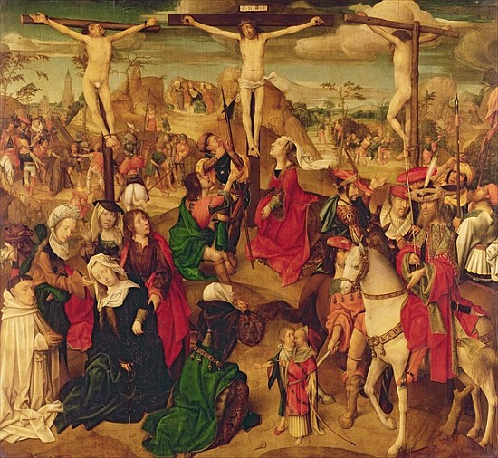 Scenes from the Passion of Christ, 1510 (oil on oak) de Master of Delft