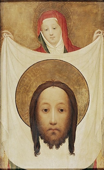 Saint Veronica with the Sudarium, c.1420 (oil on walnut) de Master of Saint Veronica