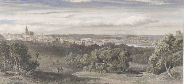 Panoramic view of Prague , Poppel de Poppel