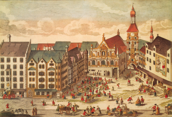 Munich , Old Town Hall de Probst