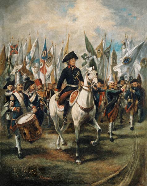 Frederick the Great , Potsdam de Regimente