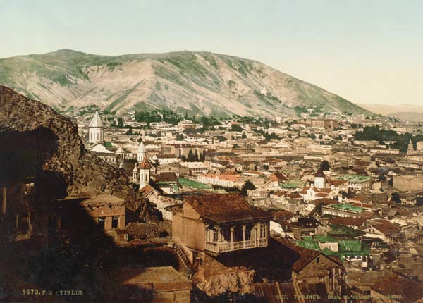 Vintage postcard of Tbilisi, 1890s de Russian Photographer