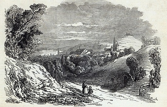 Coburg, from ''The Illustrated London News'', 16th August 1845 de Saxe-Coburg