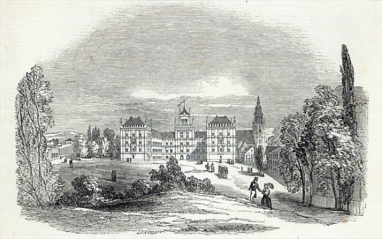 The Palace of Ehrenburg, at Coburg; engraved by W.J. Linton, from ''The Illustrated London News'', 3 de Saxe-Coburg