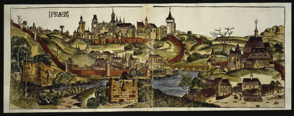 View of Prague , from: Schedel de Schedel