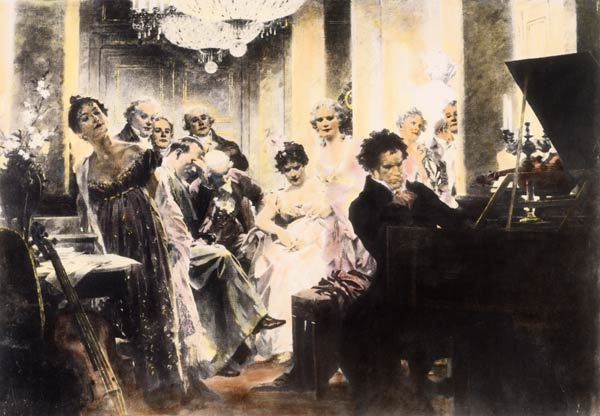 Beethoven at Lichnowskys , Schmid de Schmid