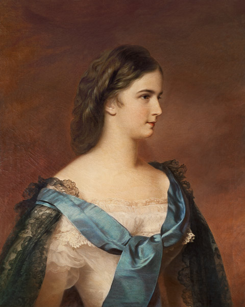 Empress Elisabeth , Portrait de Schrotzberg