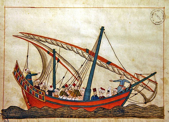 Ms. cicogna 1971, miniature from the ''Memorie Turchesche'' depicting a passenger carrying ship de Venetian School