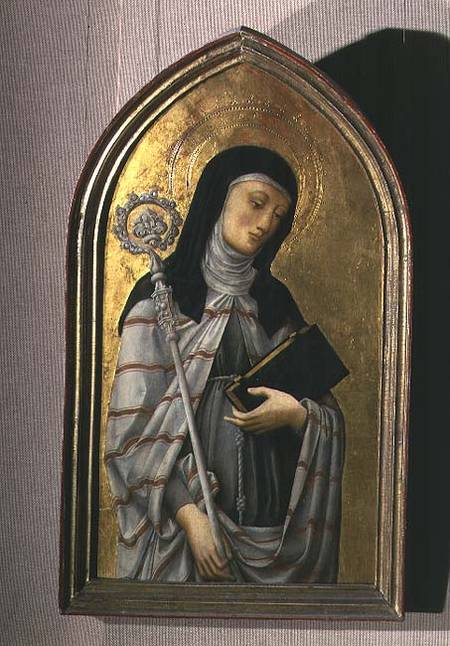 St. Clare, panel from a polyptych removed from the church of St. Francesco in Padua de A. and B. Vivarini