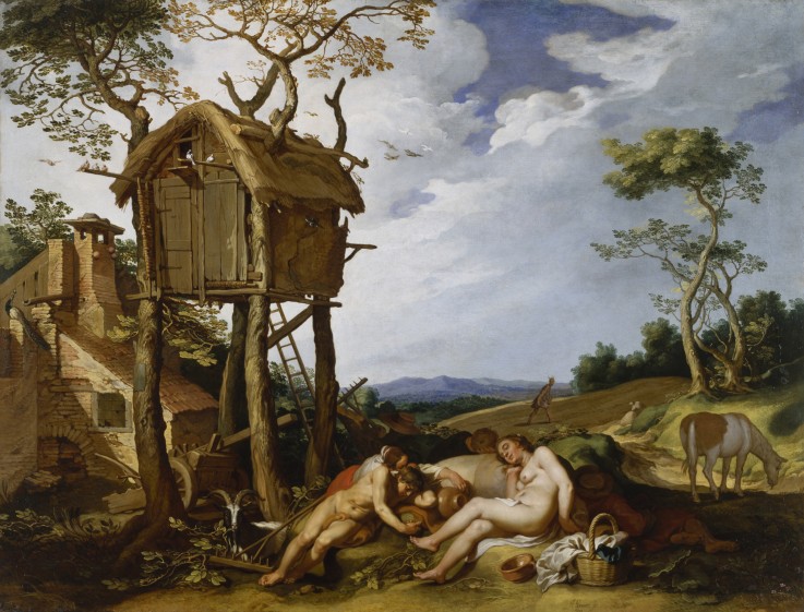 Parable of the Wheat and the Tares de Abraham Bloemaert
