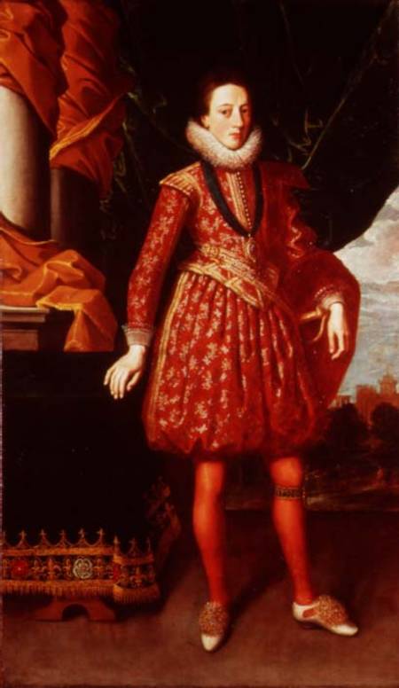 Portrait of Charles I (1600-49) de Abraham Blyenberch