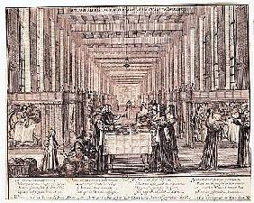 The Infirmary of the Sisters of Charity during a visit of Anne of Austria (1601-66) 1635 (see also 2