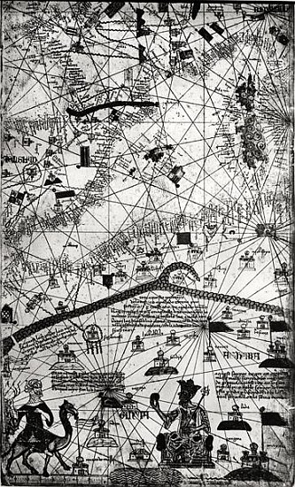 Detail from the Catalan Atlas de Abraham Cresques