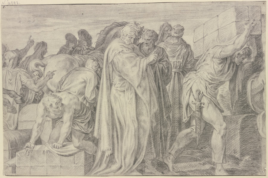 The adoration of the Kings de Abraham van Diepenbeeck