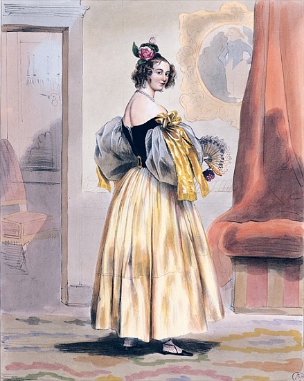 Midnight, 1830-48 de Achille Deveria