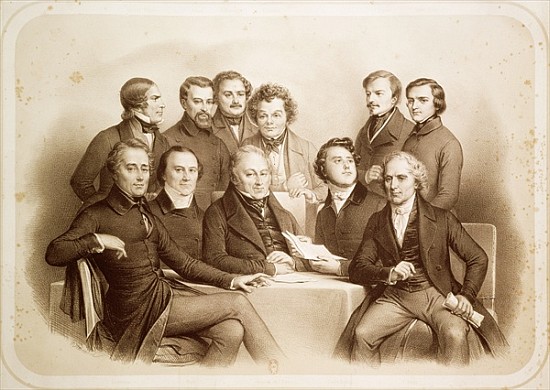 The Provisional Government of 24th February 1848 de Achille Deveria