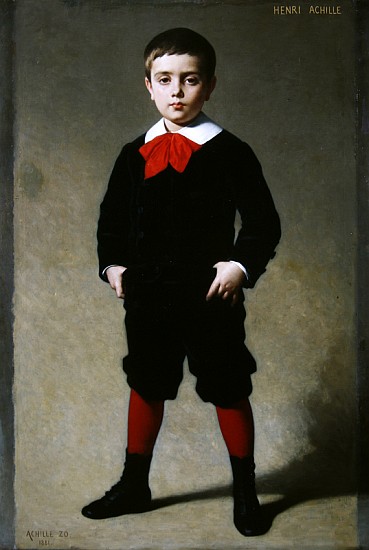 Portrait of Henri Achille, the artist''s son de Achille Zo
