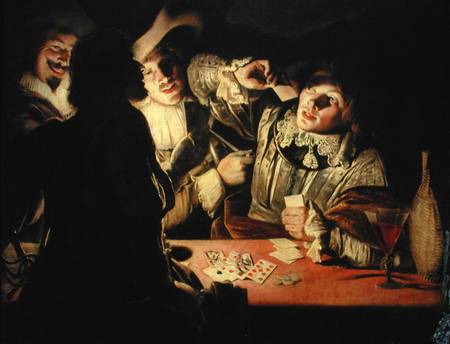 The Card Players de Adam de Coster