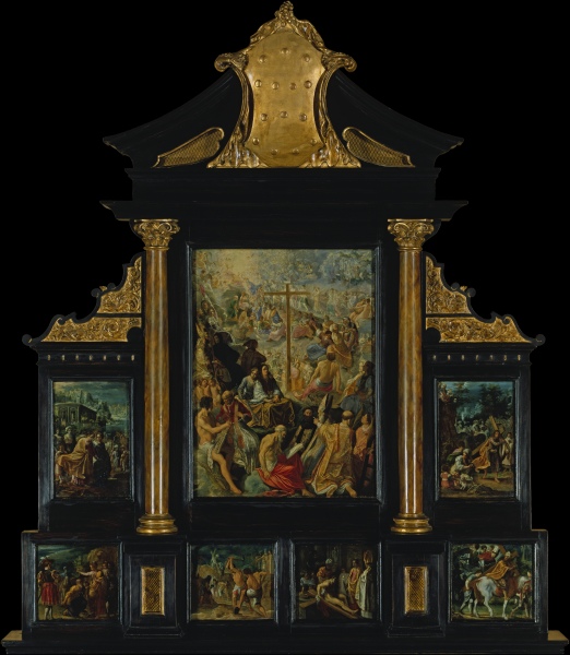 The Altarpiece of the Exaltation of the True Cross de Adam Elsheimer