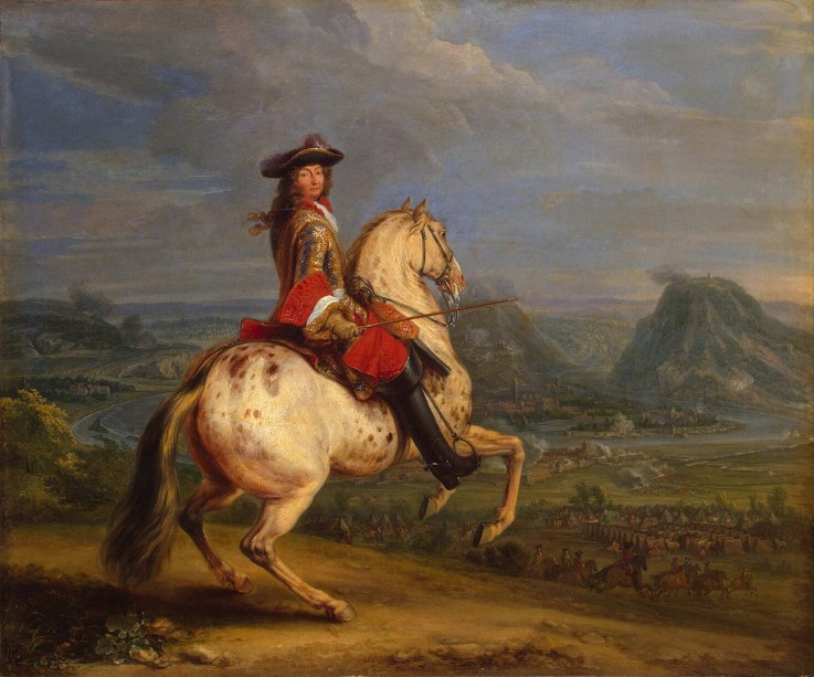 Louis XIV at the Taking of Besançon de Adam Frans van der Meulen
