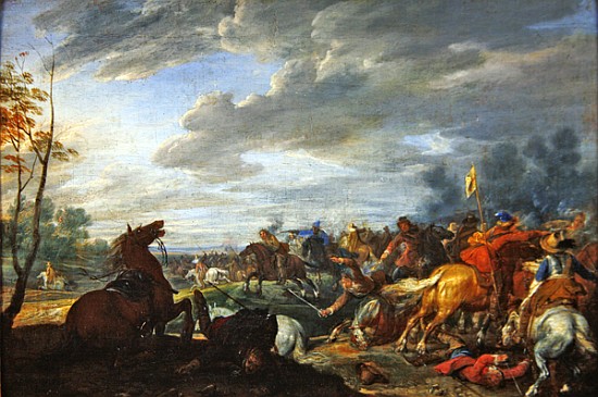 Shock cavalry de Adam Frans van der Meulen