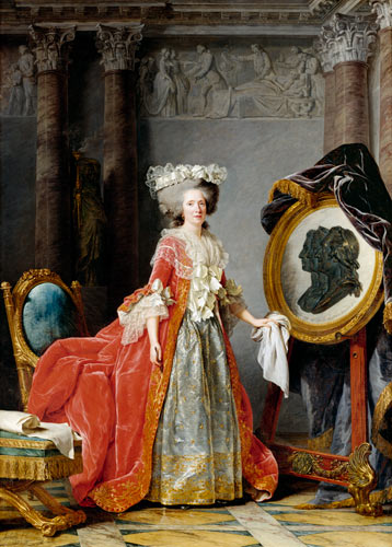 Portrait of Adelaide de France de Adélaide Labille-Guiard