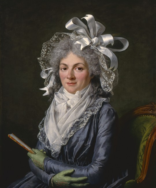 Portrait of Madame de Genlis (1746-1830) de Adélaide Labille-Guiard