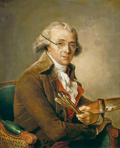 Portrait of Francois-Andre Vincent (1746-1816) de Adélaide Labille-Guiard