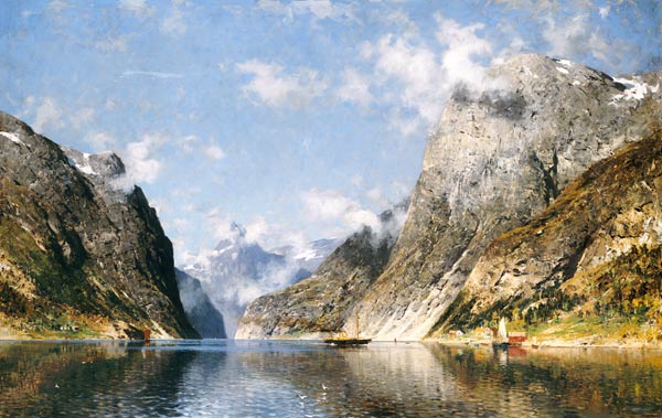 A Norwegian Fjord de Adelsteen Normann