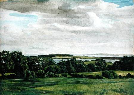 Landscape in Holstein de Adolf Vollmer