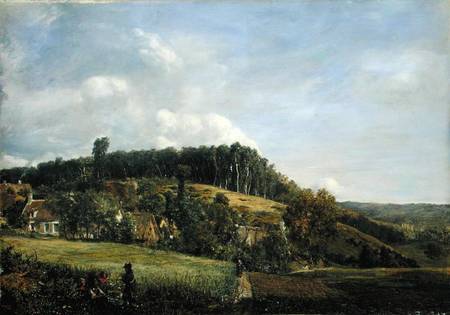 Landscape in Northern Germany de Adolf Vollmer