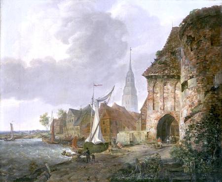 The March Gate in Buxtehude de Adolph Kiste