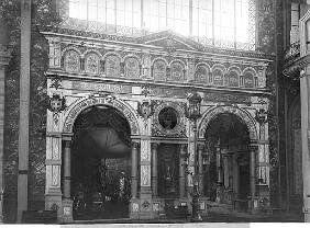Portico of the Silversmith Pavilion at the Universal Exhibition, Paris