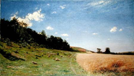 Edge of the Woods on the Outkirts of Eu de Adolphe Gustave Binet