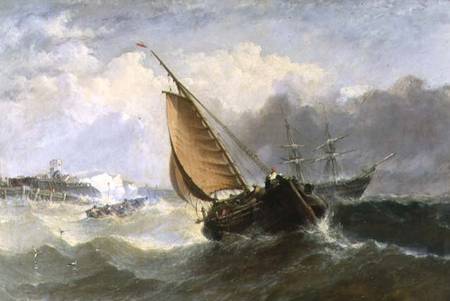 Broadstairs, Squally Weather de Adolphus Knell