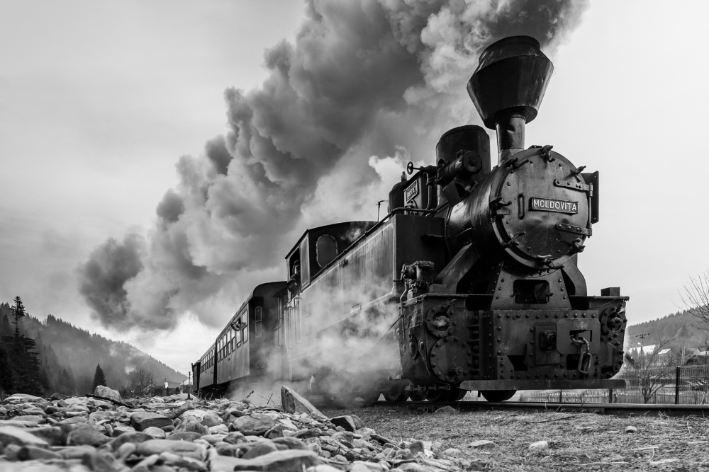 Steam train de Adrian