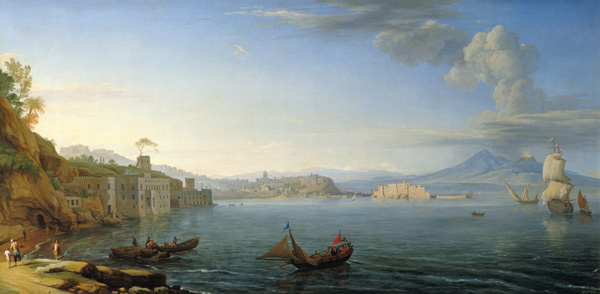 View of Naples de Adrien Manglard