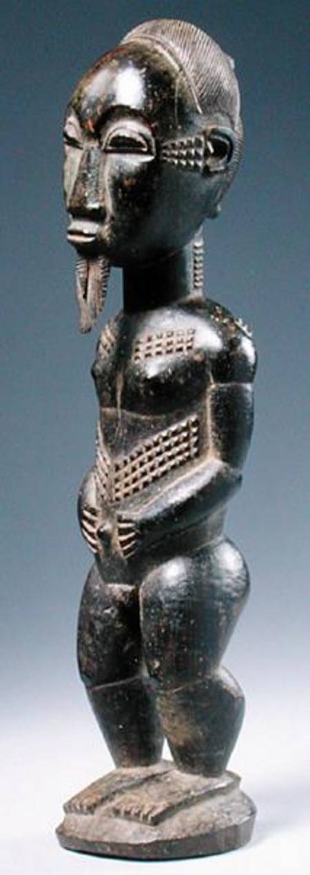 Baule Blolo Bian Figure from Ivory Coast de African