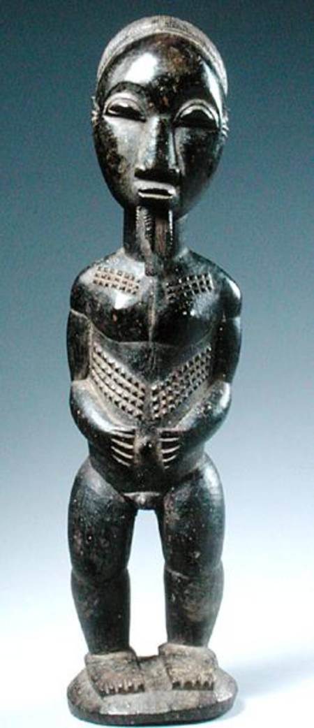 Baule Blolo Bian Figure from Ivory Coast de African
