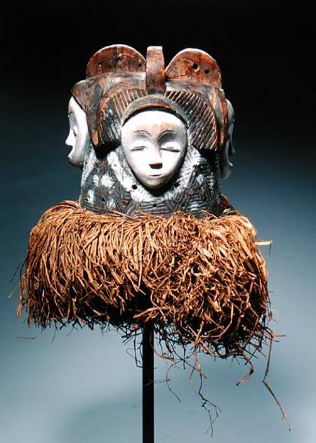 Ngontang Mask, Fang Culture, Gabon de African