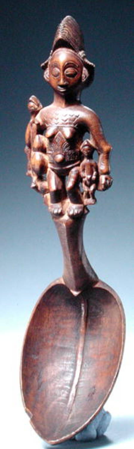 Spoon, Punu Culture, from Gabon de African