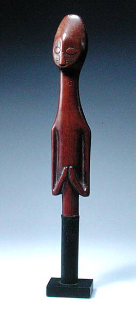 Whisk Handle, Mangbetu culture, from Democratic Republic of Congo de African