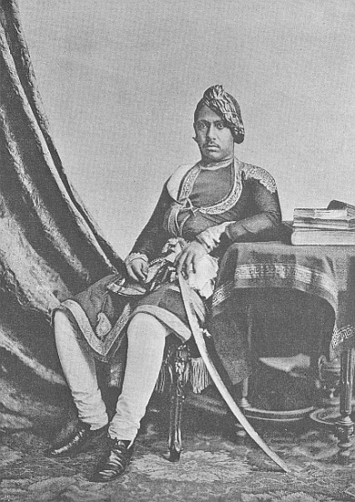 Maharaja Jashwant Singh of Bharatpur de (after) English photographer