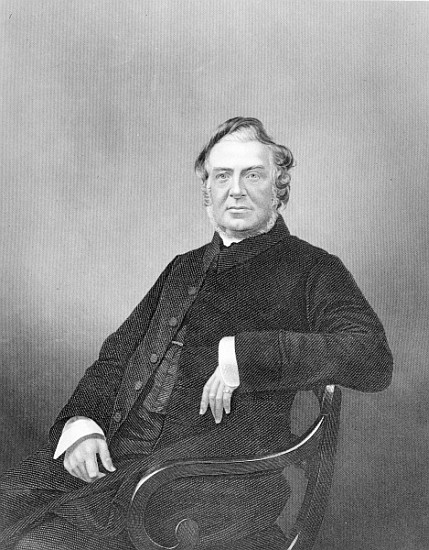 Reverend Hugh Stowell; engraved by D. J. Pound de (after) English photographer