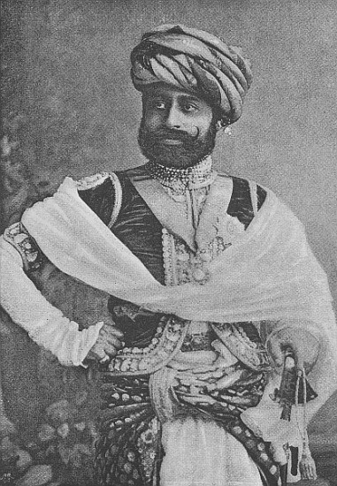 Thakore Sahib Waghji II Rawaji de (after) English photographer