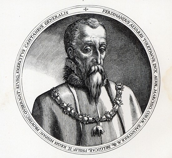 Fernando Alvarez de Toledo, 3rd Duke of Alba de (after) English School